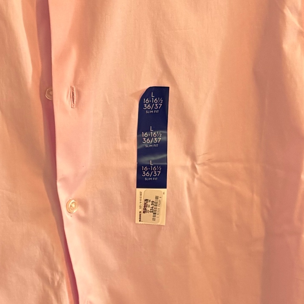 Apt. 9 Light Pink Dress Shirt